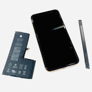 iPhoneX　バッテリー交換修理