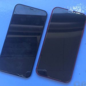 【iPhone11 液晶交換&強化ガラス貼付け】液晶交換をされる時にパネル破損予防の為に”強化ガラス”の貼付けもご一緒にいかがでしょうか!!｜前橋市城東町