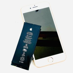 iPhone８　バッテリー交換修理