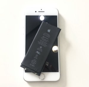 iPhone8 バッテリー交換