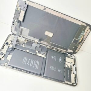 iPhoneX バッテリー交換修理