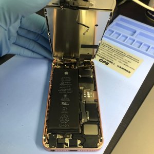 iPhonSEバッテリー交換