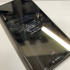 iPhone11落下黒く変色 タッチ操作不能 液晶交換