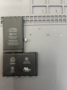 iPhoneXバッテリー交換修理