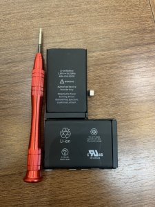 iPhoneXバッテリー交換