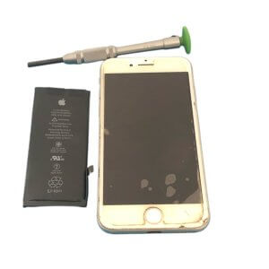 iPhone8 バッテリー交換