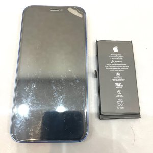 iPhone12mini修理 バッテリー交換｜川口市並木
