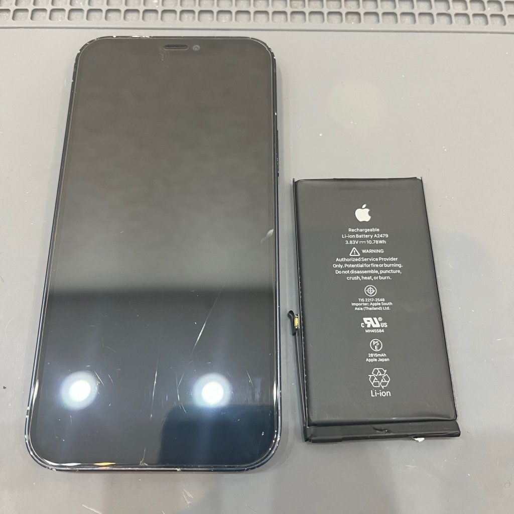 iPhone12修理 バッテリー交換|戸田市中町