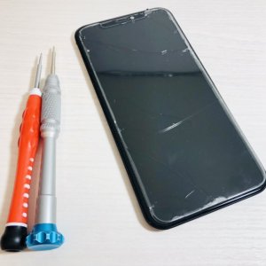 iPhoneX アイフォンX フロントパネル交換