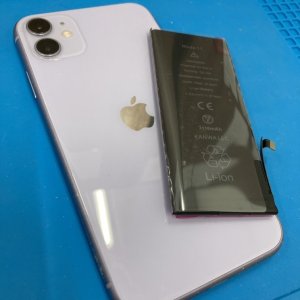 iPhone11　バッテリー交換修理