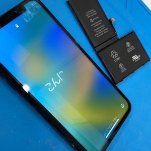 iPhoneX バッテリー交換