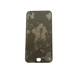 iPhone8 強化ガラス保護フィルム張替