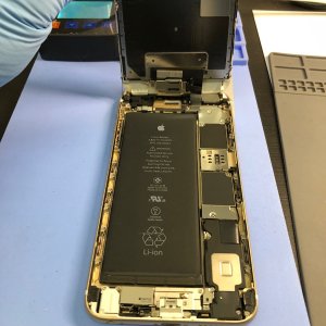 iPhone6sPlus バッテリー交換