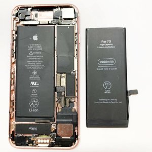 iPhone7 バッテリー交換