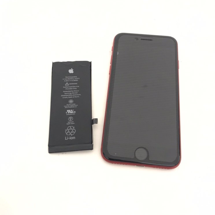 iPhone SE2 バッテリー交換