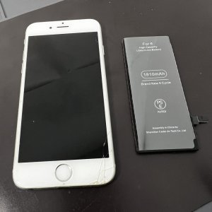 iPhoneSE バッテリー交換