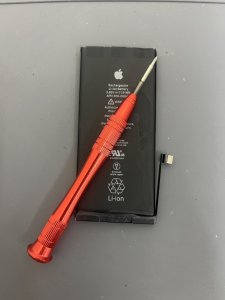 iPhone8バッテリー交換