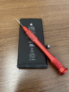 iPhoneXバッテリー交換
