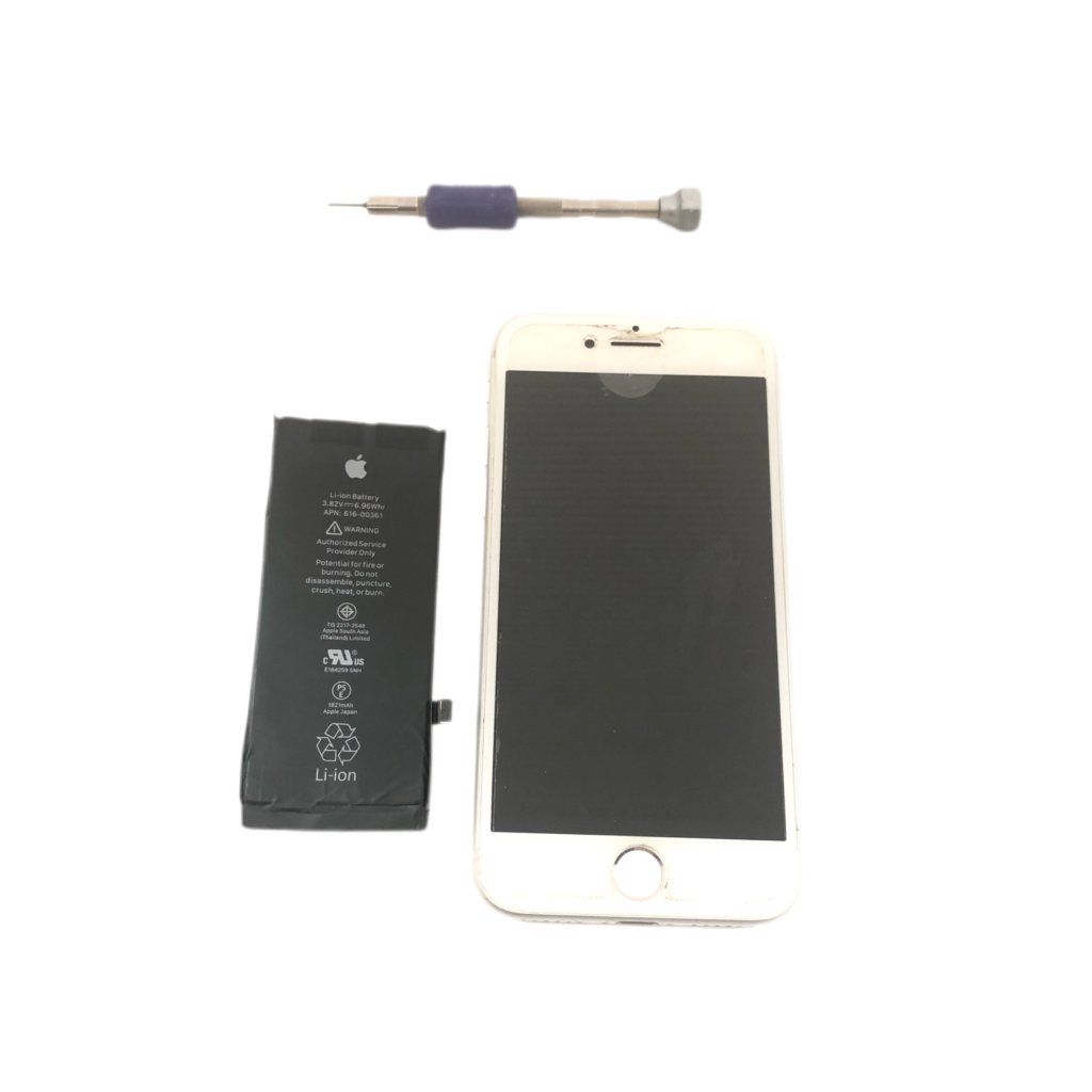 iPhone8 バッテリー交換修理