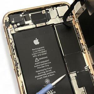 iPhone8 バッテリー交換