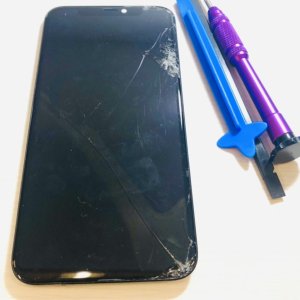 iPhoneX アイフォンX フロントパネル交換