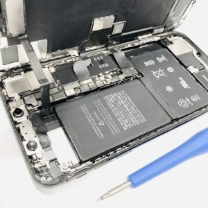 iPhoneXSmax バッテリー交換修理