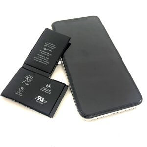 iPhoneX　バッテリー交換修理