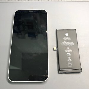 iPhone 12mini バッテリー交換