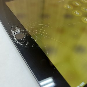 iPad7 フロントパネル交換