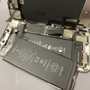 iPhoneXR　バッテリー交換
