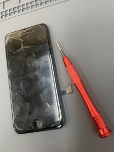 iPhoneSE2フロントパネル交換修理