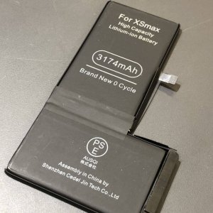 iPhoneXSmax バッテリー交換