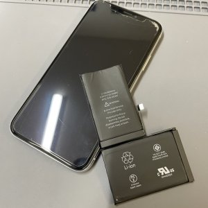 iPhoneX バッテリー 交換 修理