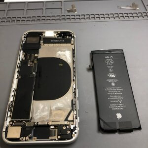 iPhone SE2バッテリー交換