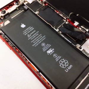 iPhoneXRバッテリー交換