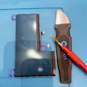 iPhoneXsMax バッテリー交換