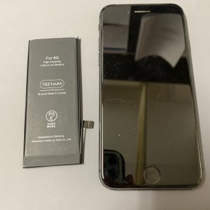iPhone8　バッテリー交換