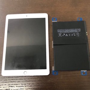 iPad6 バッテリー交換修理