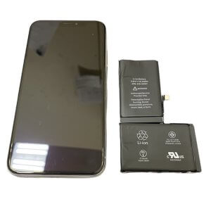 iPhoneX　バッテリー交換