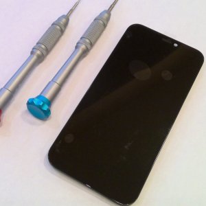 iPhone12miniフロントパネル交換