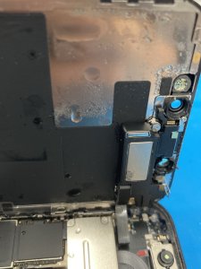 iPhoneX 水没処理