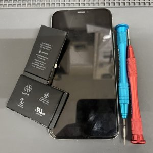 iPhoneX バッテリー交換