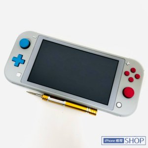 NintendoSwitchLite 液晶パネル交換修理 画面 不良