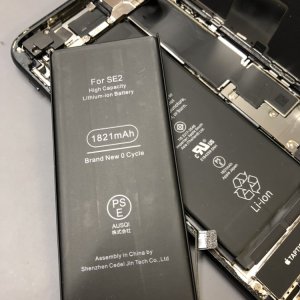 iPhoneSE2 バッテリー交換