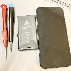 iPhone12 バッテリー交換
