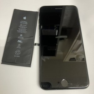iPhone7+ バッテリー交換