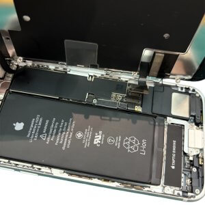iPhoneSE2　バッテリー交換修理