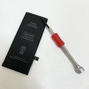 iPhone8 バッテリー交換