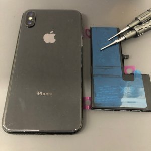 iPhoneX バッテリー交換修理 /埼玉県日高市旭ヶ丘