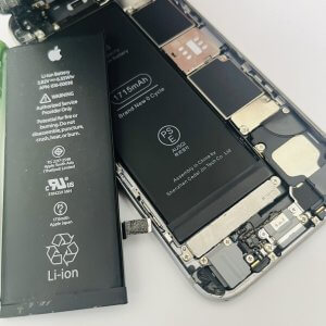 iPhone6S バッテリー交換修理